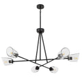 Maxim Lighting 26266SSDBZ Dark Bronze Keppe-chandelier Image 1