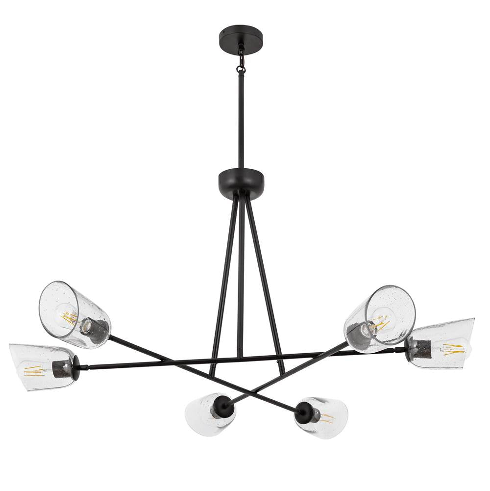 Maxim Lighting 26266SSDBZ Dark Bronze Keppe-chandelier Image 1