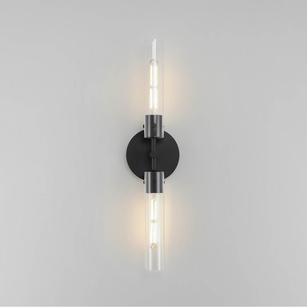 Maxim Lighting 26370CLBK Black Equilibrium 2-light Wall Sconce Image 3
