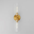Maxim Lighting 26370CLNAB Natural Aged Brass Equilibrium 2-light Wall Sconce Image 3