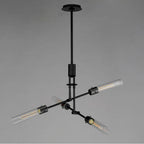 Maxim Lighting 26374CLBK Black Equilibrium 4-light Flush Mount Convertible Image 3