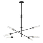 Maxim Lighting 26376CLBK Black Equilibrium 6-light Pendant Image 1