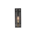 Maxim Lighting 2640BKAB Black,Antique Brass Capitol 1-light Wall Sconce Image 1