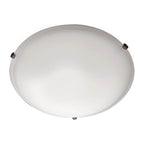 Maxim Lighting 2681FTOI Oil Rubbed Bronze Malaga 3-light Flush Mount Image 1