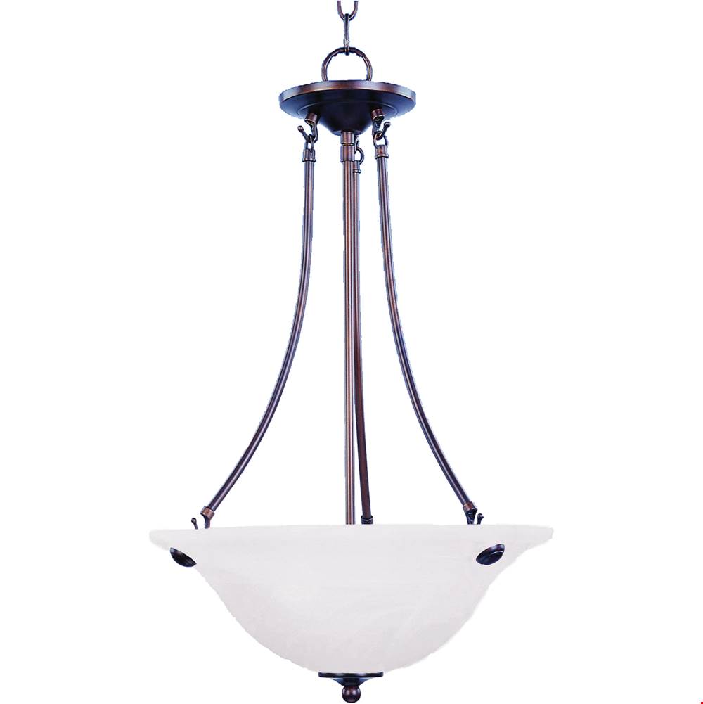 Maxim Lighting Malaga 3-light Invert Bowl Pendant
