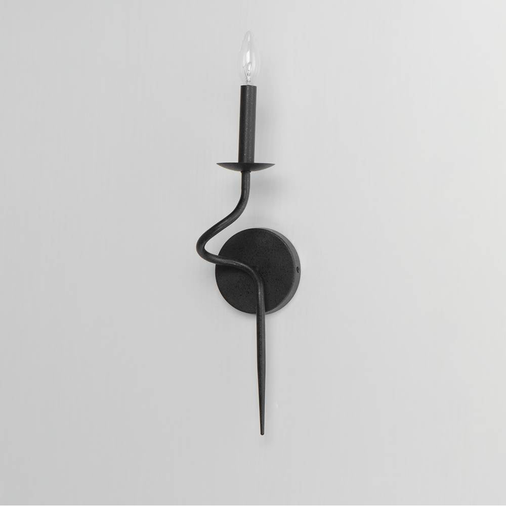 Maxim Lighting 27701BO Black Oxide Padrona Candle Sconce Image 2
