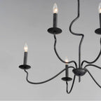 Maxim Lighting 27706BO Black Oxide Padrona 6-light Chandelier Image 2