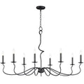 Maxim Lighting 27708BO Black Oxide Padrona 8-light Chandelier Image 1