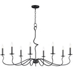 Maxim Lighting 27708BO Black Oxide Padrona 8-light Chandelier Image 1