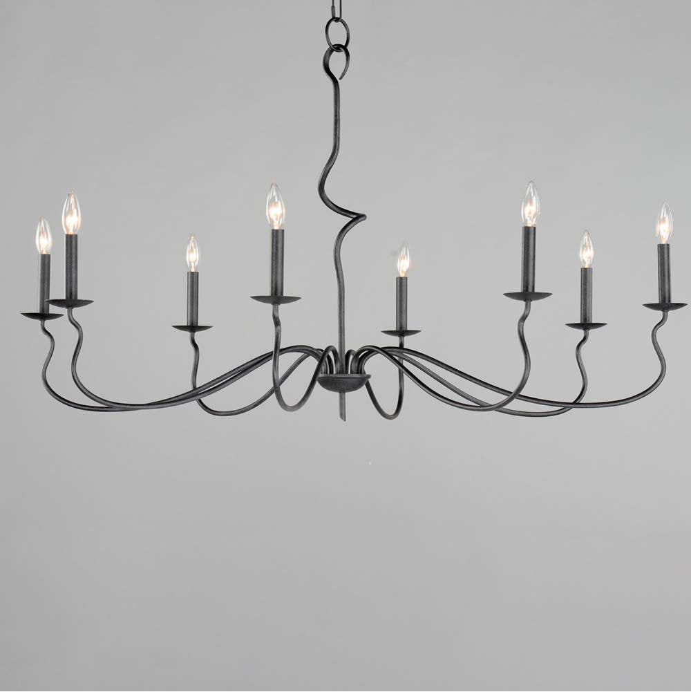 Maxim Lighting 27708BO Black Oxide Padrona 8-light Chandelier Image 3