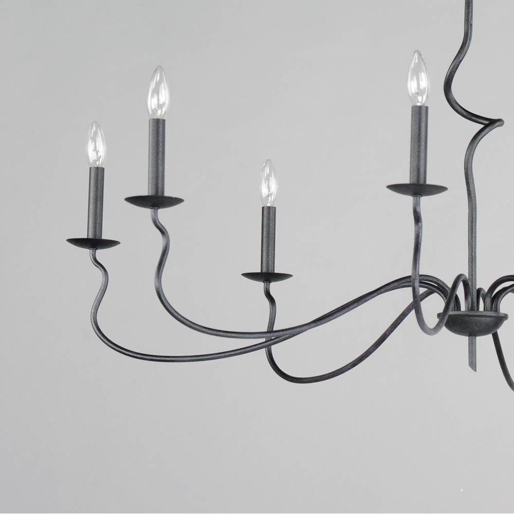 Maxim Lighting 27708BO Black Oxide Padrona 8-light Chandelier Image 2