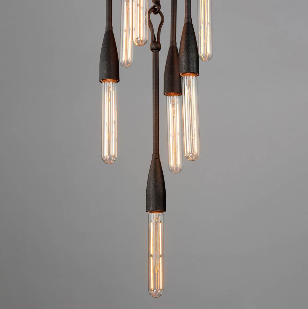 Maxim Lighting 27716AR Anthracite Pioneer 7-light Pendant Image 3