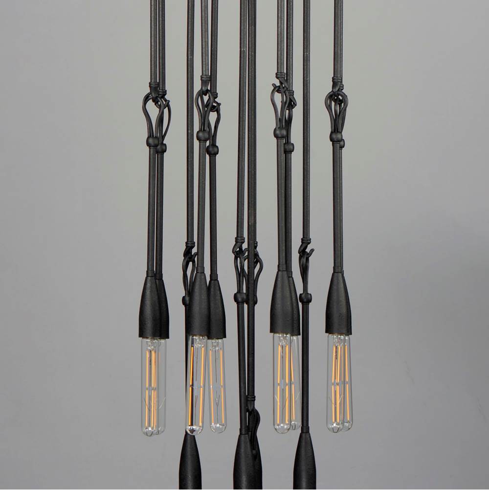 Maxim Lighting 27719AR Anthracite Pioneer 13-light Pendant Image 3