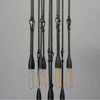 Maxim Lighting 27719AR Anthracite Pioneer 13-light Pendant Image 3
