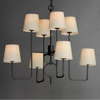Maxim Lighting 27728OFCHL Charcoal Bronze Paoli 8-light Chandelier Image 3