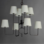 Maxim Lighting 27728OFCHL Charcoal Bronze Paoli 8-light Chandelier Image 2