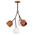 Maxim Lighting 28274DBZAB Dark Bronze,Antique Brass Akimbo 4-light Pendant W Led Bulbs Image 1