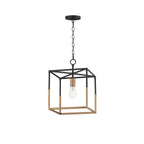 Maxim Lighting 28621BKWBR Black,Weathered Brass Soho 1-light Pendant Image 1