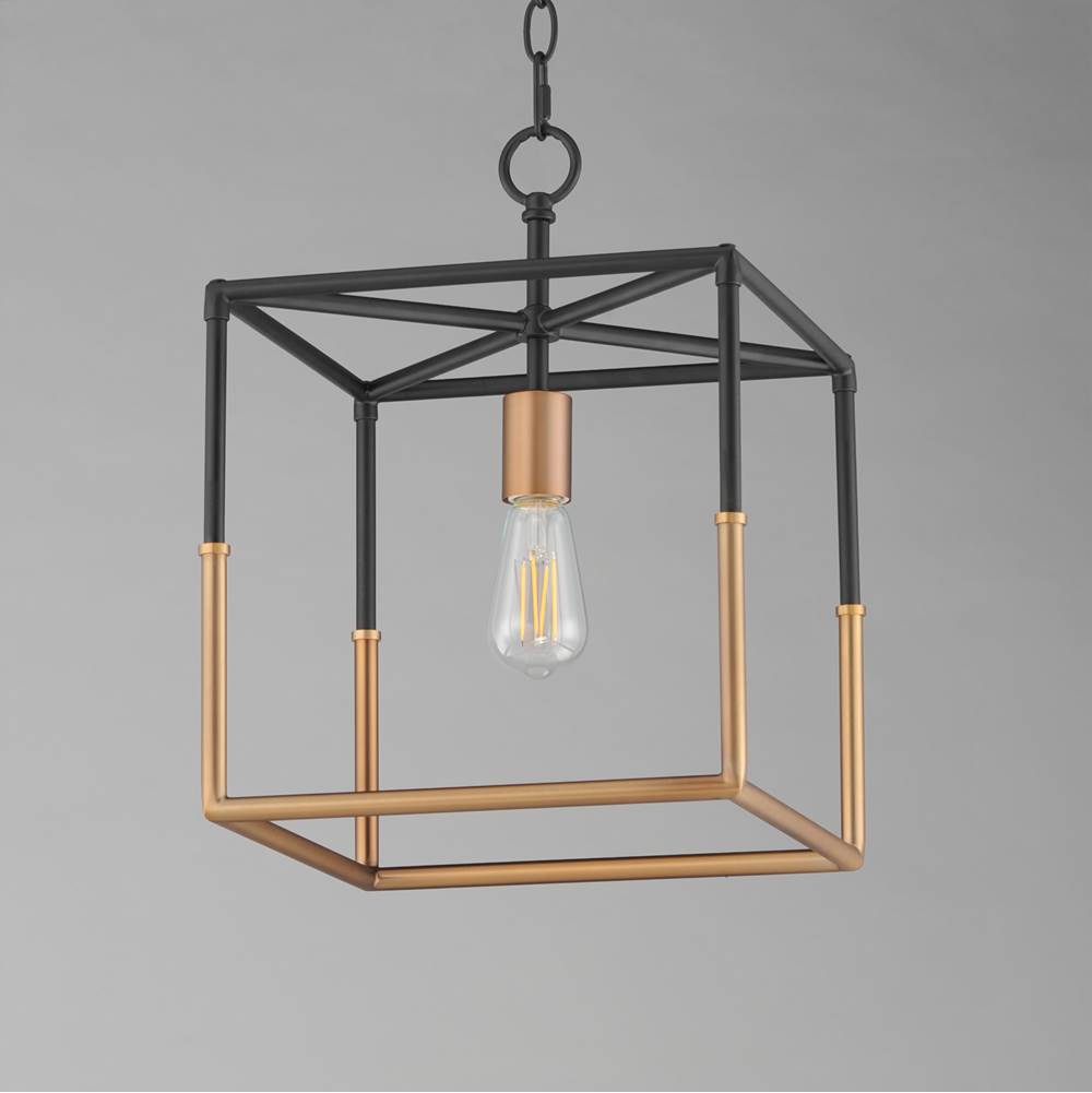 Maxim Lighting 28621BKWBR Black,Weathered Brass Soho 1-light Pendant Image 3