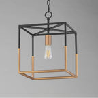 Maxim Lighting 28621BKWBR Black,Weathered Brass Soho 1-light Pendant Image 3