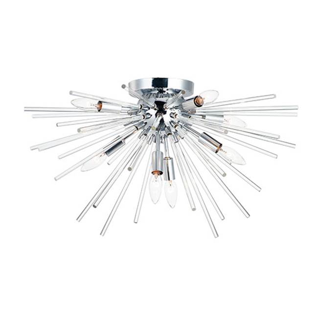 Maxim Lighting Polaris 8-light Flush Mount