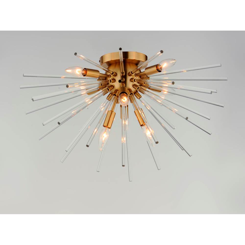 Maxim Lighting Polaris 8-light Flush Mount