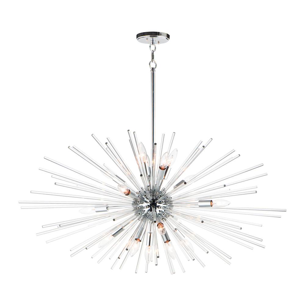 Maxim Lighting 28668CLPC Polished Chrome Polaris 16-light Pendant Image 1