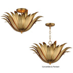 Maxim Lighting Firenze 3-light Semi-flush/pendant Convertible