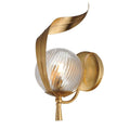 Maxim Lighting 28711CRGL Gold Leaf Firenze Wall Sconce Image 1