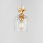 Maxim Lighting 2871GL Gold Leaf Paloma Single Pendant Image 3