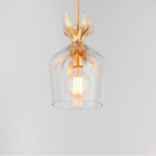 Maxim Lighting 2871GL Gold Leaf Paloma Single Pendant Image 2