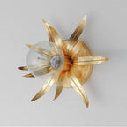 Maxim Lighting 2880GL Gold Leaf Paloma 1-light Sconce Image 2