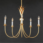 Maxim Lighting 2885GL Gold Leaf Paloma 5-light Chandelier Image 2