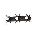 Maxim Lighting 2886AR Anthracite Paloma 3-light Sconce Image 1