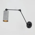 Maxim Lighting 29120BKWT Black,White Shaka 1-light Swing Arm Wall Sconce Image 3