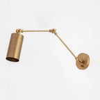 Maxim Lighting 29120WBR Weathered Brass Shaka 1-light Swing Arm Wall Sconce Image 2