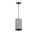 Maxim Lighting 29121BKWT Black,White Shaka 1-light Mini Pendant Image 1
