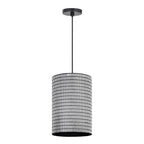 Maxim Lighting 29123BKWT Black,White Shaka 1-light Pendant Image 1