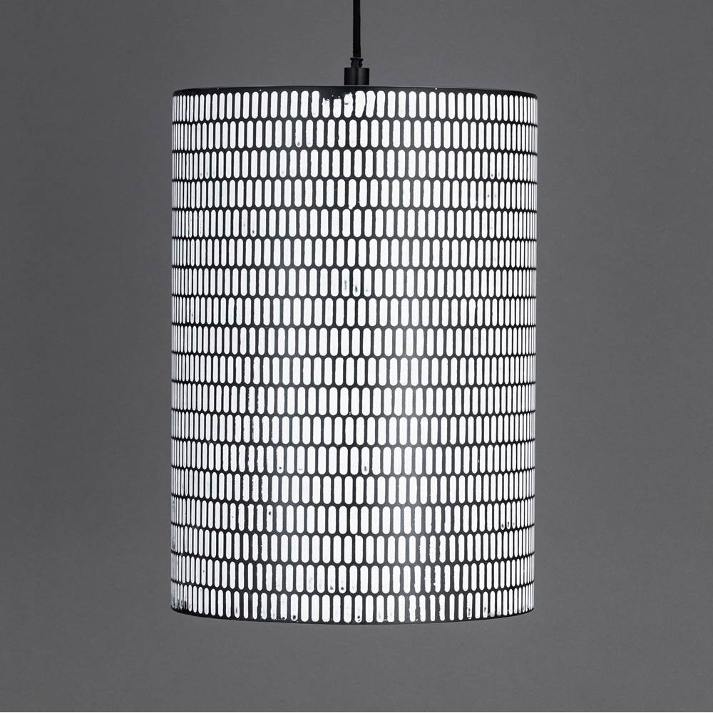 Maxim Lighting 29123BKWT Black,White Shaka 1-light Pendant Image 2