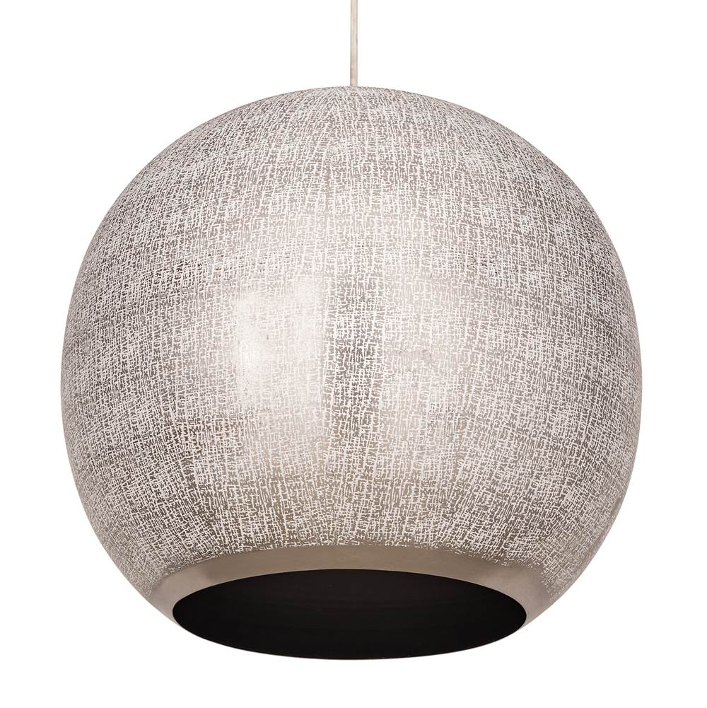 Maxim Lighting 29133ARW Arctic White Aurelia 20'' 1-light Pendant Image 2