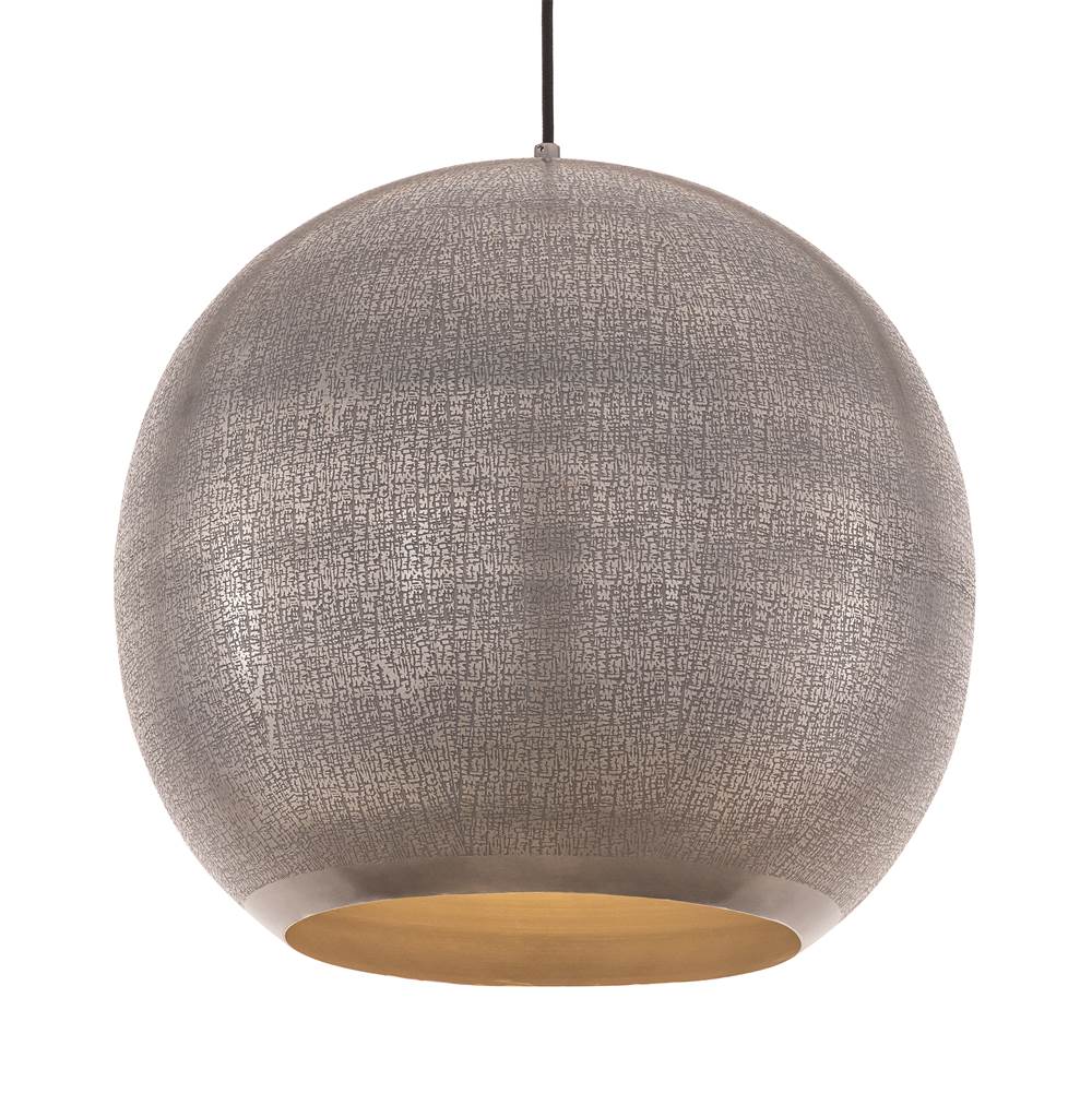 Maxim Lighting 29133PE Pewter Aurelia 20'' 1-light Pendant Image 3