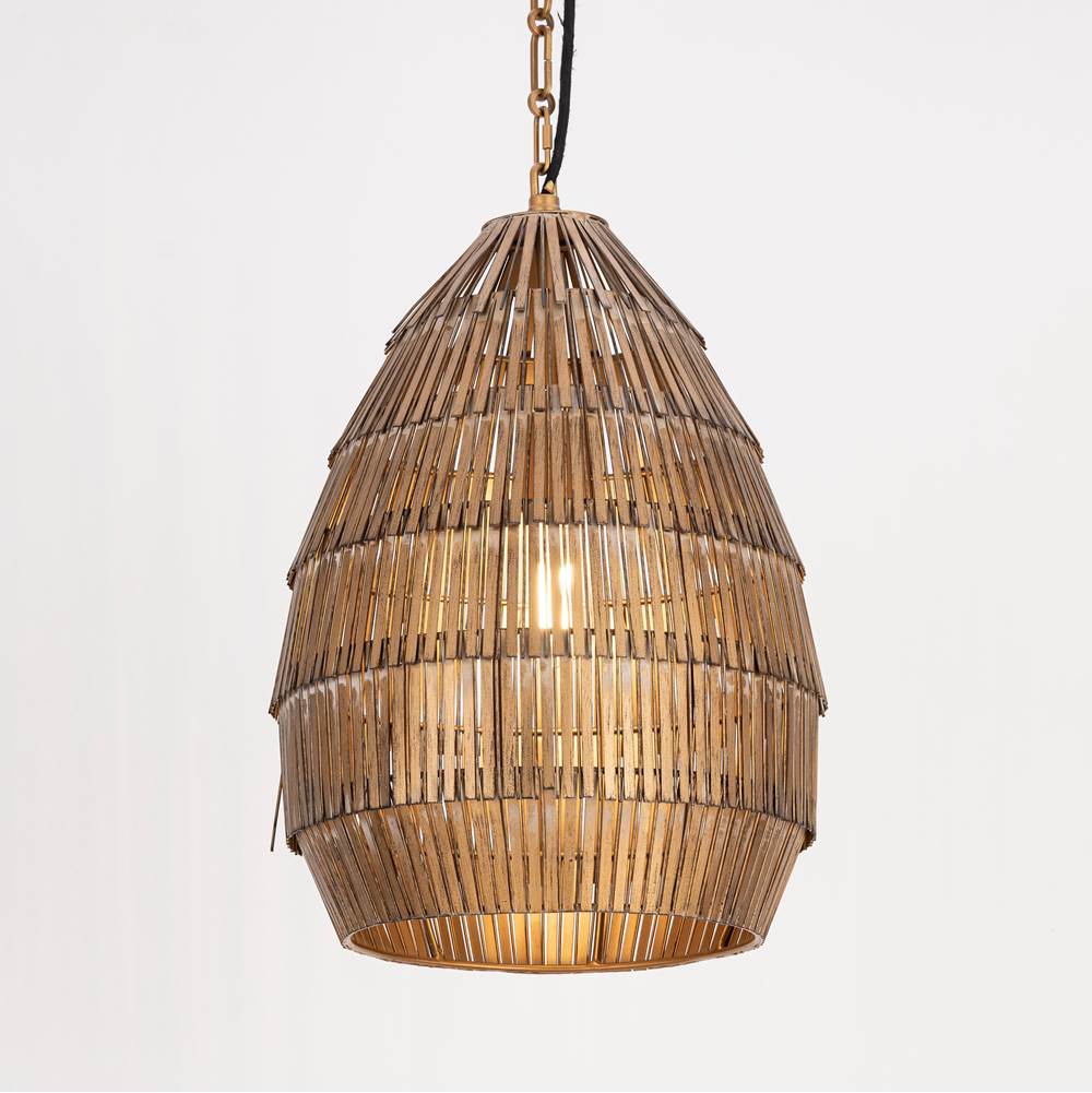 Maxim Lighting 29181AB Antique Brass Gilda Pendant Image 2