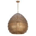 Maxim Lighting 29183AB Antique Brass Gilda X-large Pendant Image 1