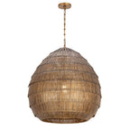 Maxim Lighting 29183AB Antique Brass Gilda X-large Pendant Image 1
