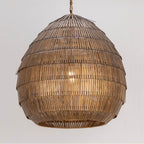 Maxim Lighting 29183AB Antique Brass Gilda X-large Pendant Image 3