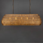 Maxim Lighting 29185AB Antique Brass Gilda 5-light Linear Pendant Image 3