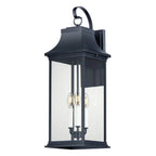 Maxim Lighting 30026CLBK Black Vicksburg 3-light Outdoor Wall Sconce Image 1