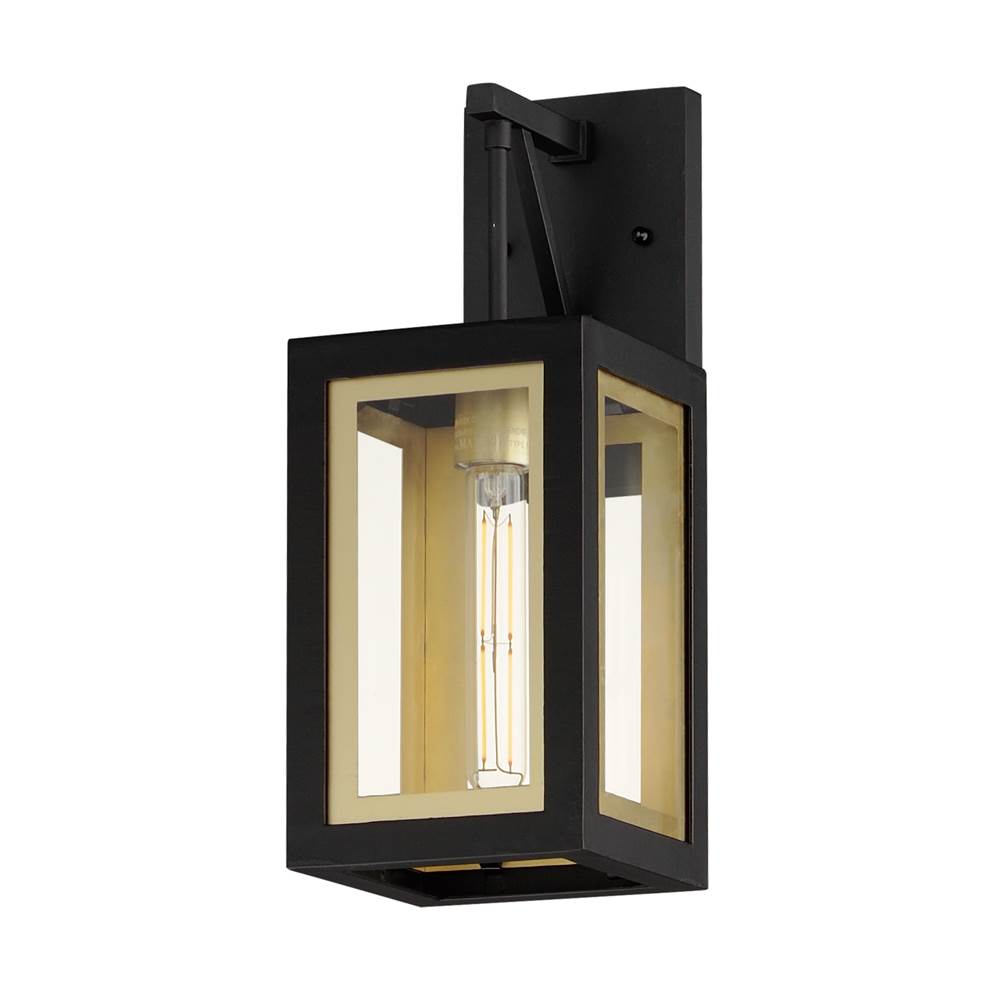 Maxim Lighting 30052CLBKGLD Black,Gold Neoclass 1-light Outdoor Sconce Image 1