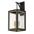 Maxim Lighting 30056CLBKGLD Black,Gold Neoclass 4-light Outdoor Wall Sconce Image 1