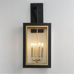 Maxim Lighting 30056CLBKGLD Black,Gold Neoclass 4-light Outdoor Wall Sconce Image 3